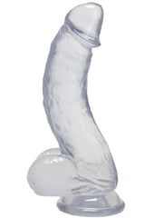 Realistic dildo with suction cup base