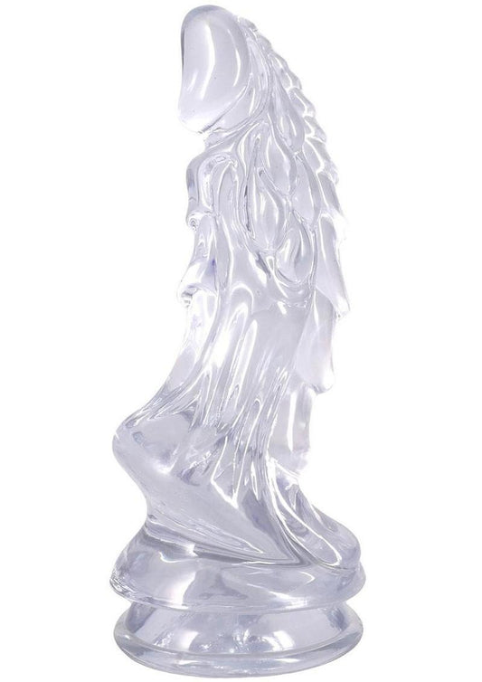 Crystal Jellies Mythical Invader Dildo - Clear