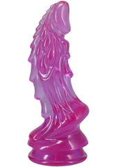 fantasy style dildo with ridged texture and suction base