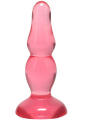 Crystal jelly anal plug full view