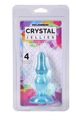 Crystal Jellies Novice Pop Plug - Teal - 4in