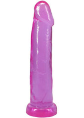 Large realistic dildo full length view