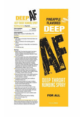 deep throat numbing spray pineapple