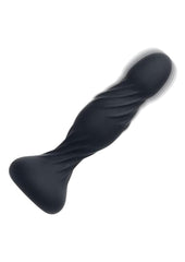 Silicone vibrating probe with pulsation and escalation modes for customizable intimate stimulation