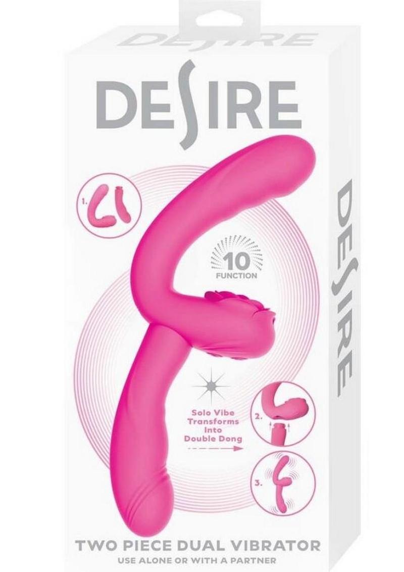 Rechargeable dual female vibrator size comparison