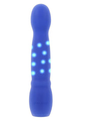 Disco Diva Rechargeable Silicone Vibrator - Blue