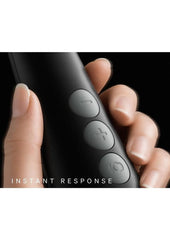Rechargeable wand vibrator styled look