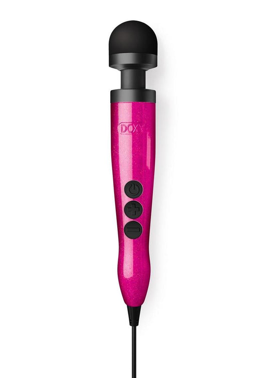 Doxy Die Cast 3 Wand Plug-In Wand Massager - Hot Pink/Pink