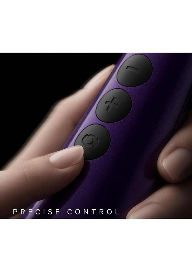 Body wand vibrator power control detail