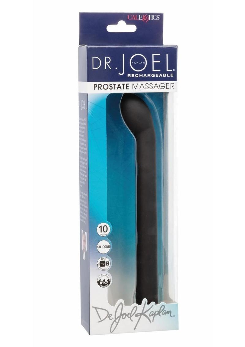 Dr. Joel Kaplan Rechargeable Silicone Prostate Massager Probe - Black