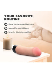 Flexible body safe female vibrator with powerful vibration modes
