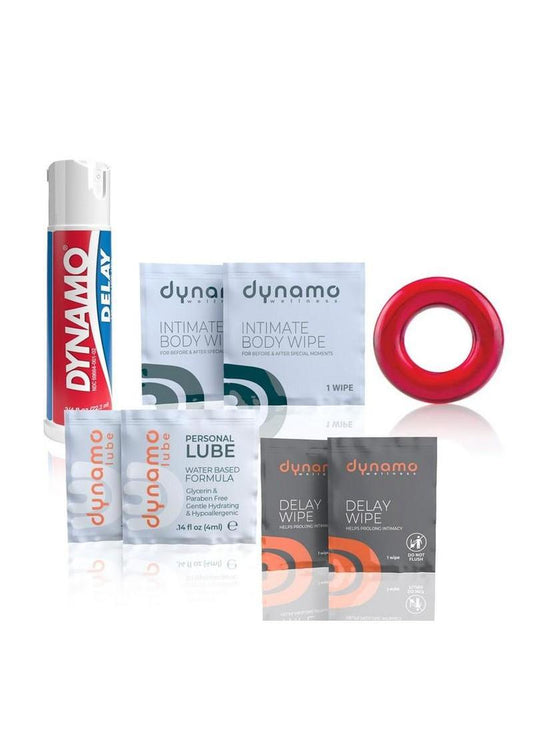 Dynamo Wellness All Night Intimacy Kit - Gray/Grey