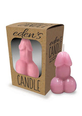 Eden's Candle Vanilla Scented Penis - Pink/Rose