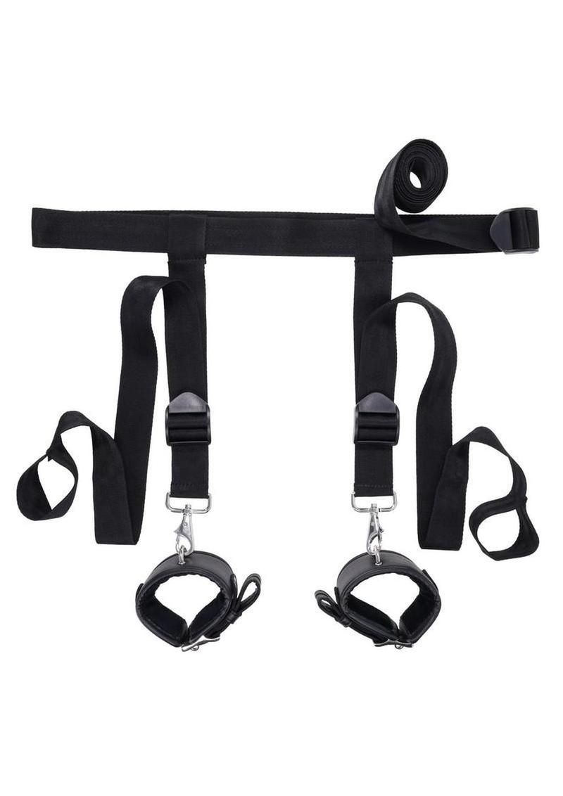 Edge Adjustable Door Restraints - Black
