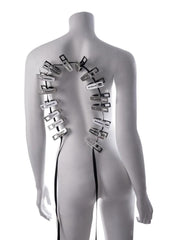 adult sensation play zipper clamp set