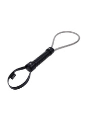 vinyl coated loop flogger style BDSM accessory