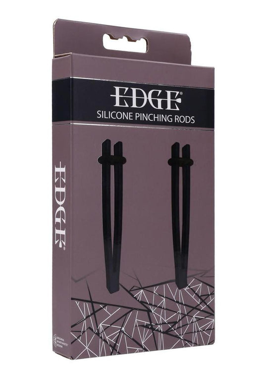 Edge Silicone Pinching Rods - Black