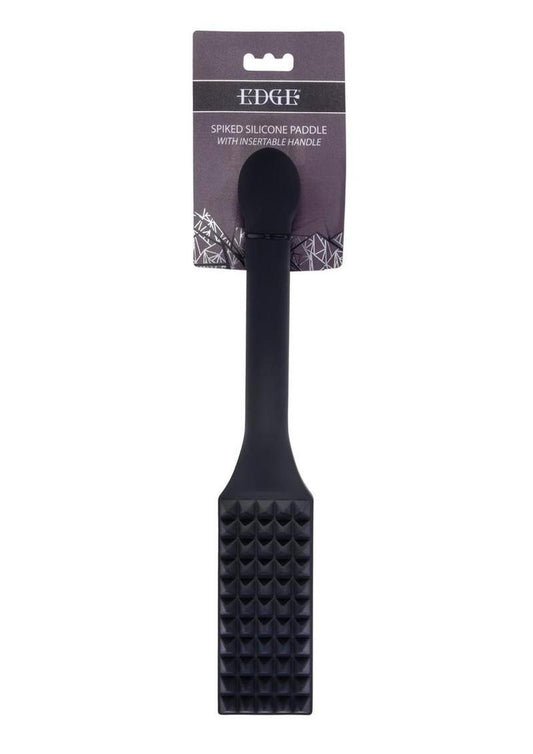 Edge Spiked Silicone Paddle - Black