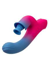Elation Rechargeable Silicone Dual Stimulator with Suction at our Adult Toy Store