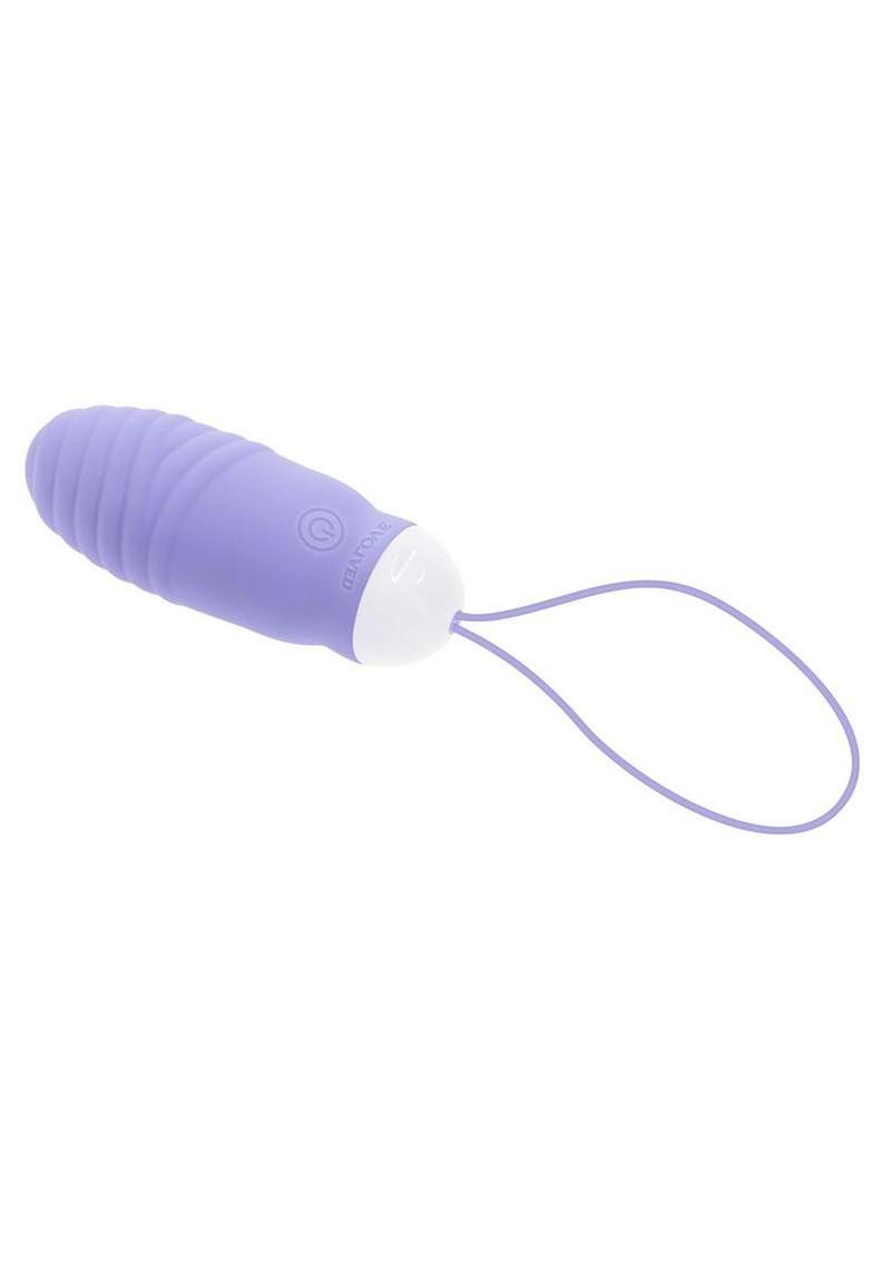 rechargeable textured egg vibrator