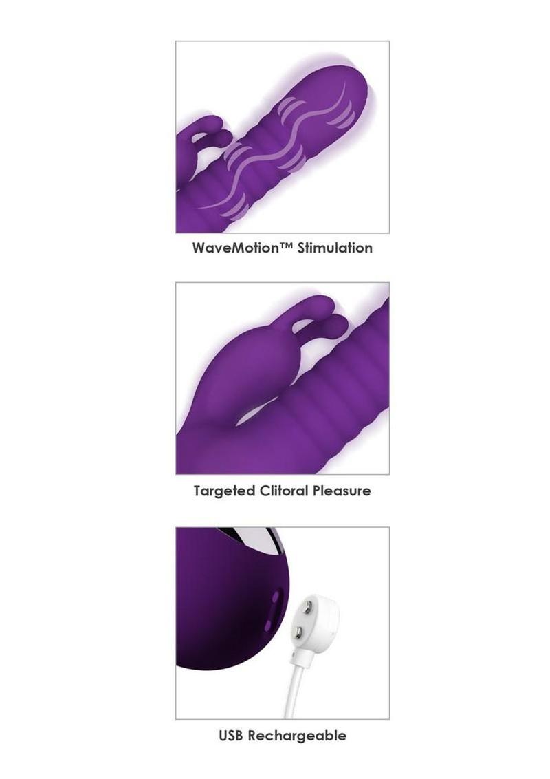 dual stimulation silicone vibrator