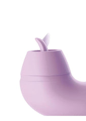 rabbit vibrator angled for G-spot targeting
