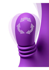 rabbit vibrator angled for G-spot targeting