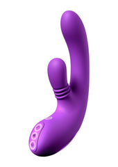 dual stimulation vibrator internal and external motors
