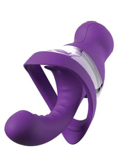 dual stimulation vibrator internal and external motors