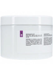 Fist It Anal Relaxer Water Based Lubricant -Clear anal lube applied to hand to demonstrate slippery texture and non-greasy formula  16.9oz/500ml