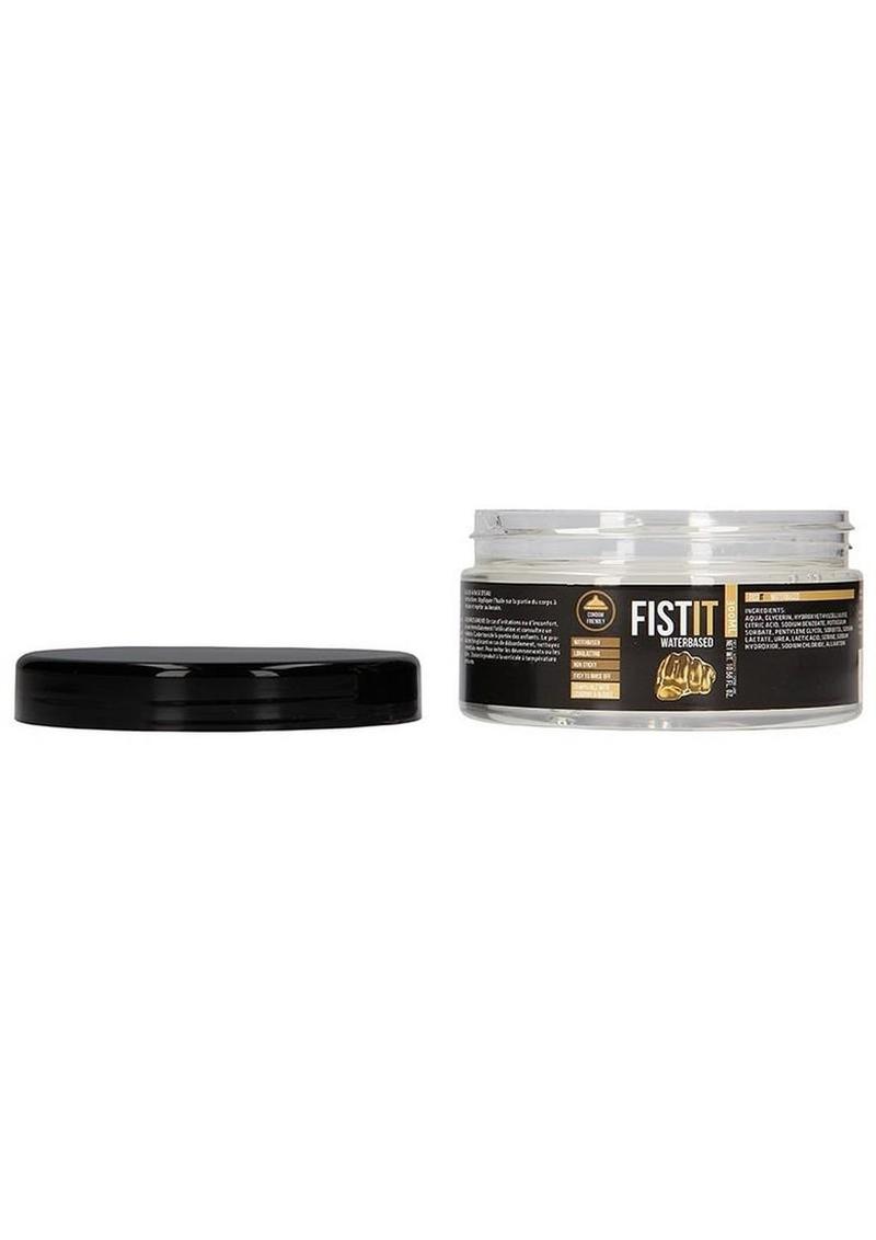Professional water-based sex lube photographed with sex toys and fetish accessories