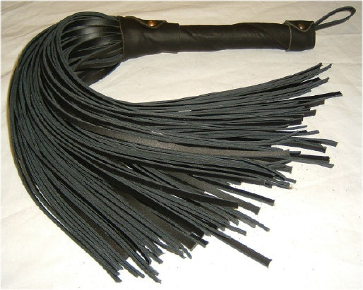 101 Lash Leather or Suede Flogger