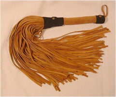 101 Lash Leather or Suede Flogger