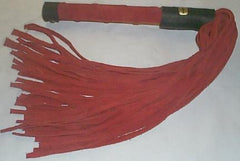 50 Lash Leather or Suede Flogger