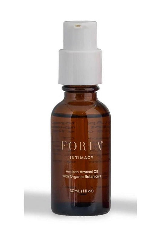 Stimulating oil for intimacy with organic extracts