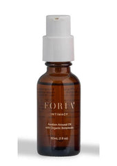 Stimulating oil for intimacy with organic extracts