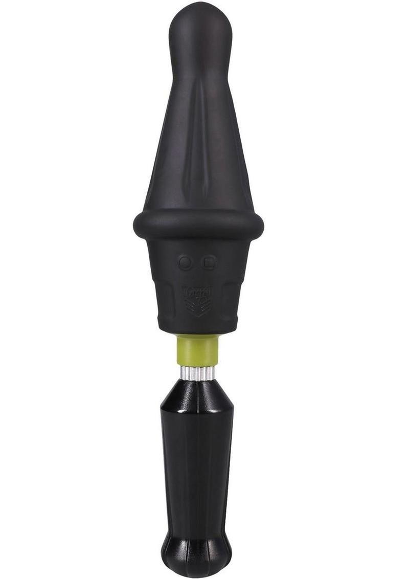 vibrating anal toy control button detail