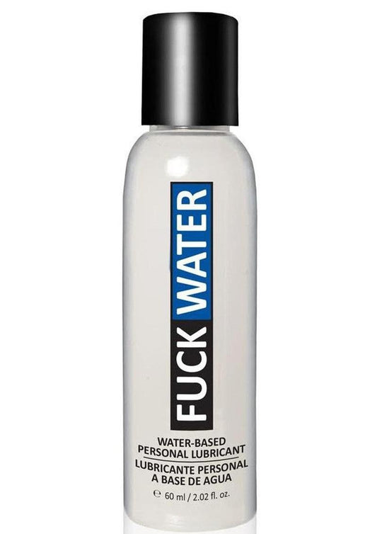 Long lasting anal lube safe for latex and sex toys Fuck Water Original H2o - 2oz