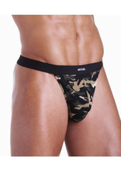 Fundies Gi Jock with Dog Tag Necklace - One Size - Camouflage