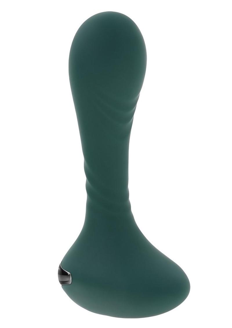 Gender X Goes Anywhere Rechargeable Silicone Plug - Green