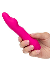 Gia Curved Pleaser Silicone Rechargeable Vibrator