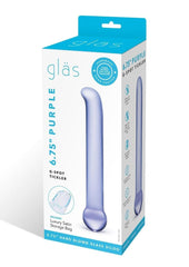 Glas Purple G-Spot Tickler - Purple