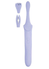 Goddess Lavender Elegance Rechargeable Silicone Dual End Massager