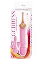 Goddess Pink Elegance Rechargeable Silicone Duel End Massager