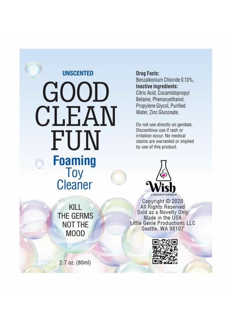 Good Clean Fun Foaming Toy Cleaner 2.75oz - Unscented