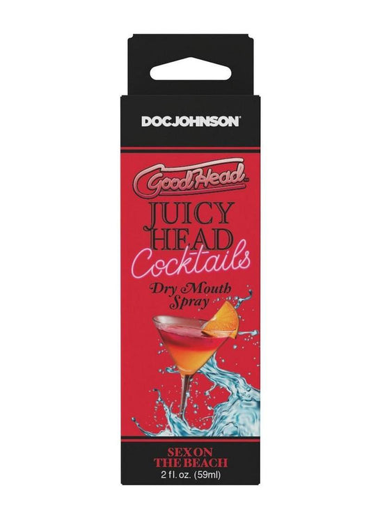 Goodhead Juicy Head Cocktails Dry Mouth Spray Boxed 2oz - Sex On The Beach