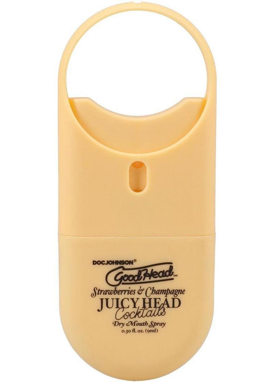 Goodhead Juicy Head Cocktails Dry Mouth Spray To-Go Strawberries and Champagne - .30oz