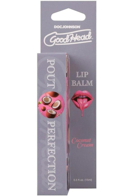 Goodhead Pout Perfection Lip Balm .50oz - Coconut Cream