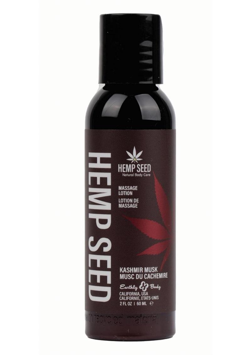 Hemp Seed Massage Lotion Kashmir Musk - 2oz