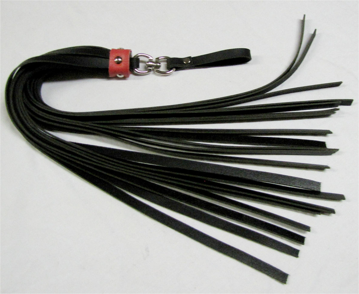 16 inch Handle-less Leather or Suede Flogger